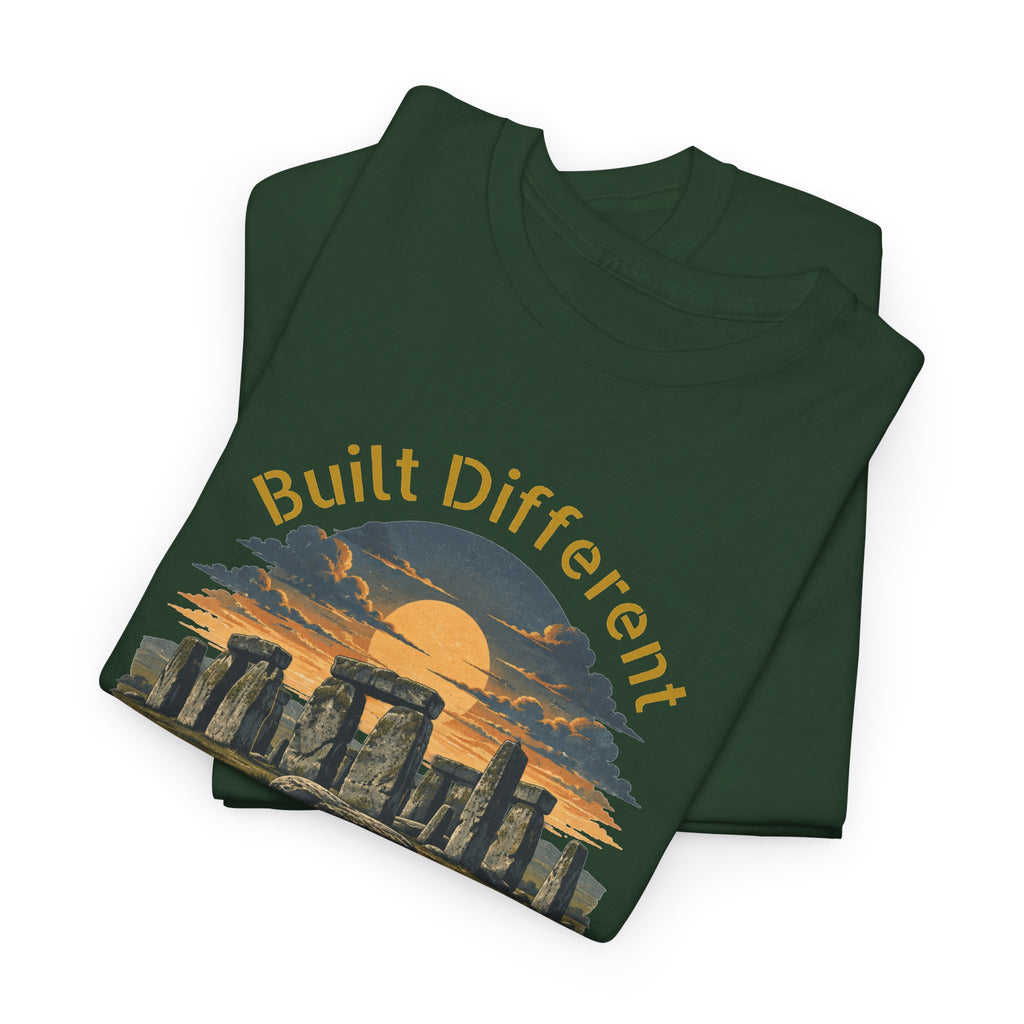 Built Different, Unisex Heavy Cotton Tee