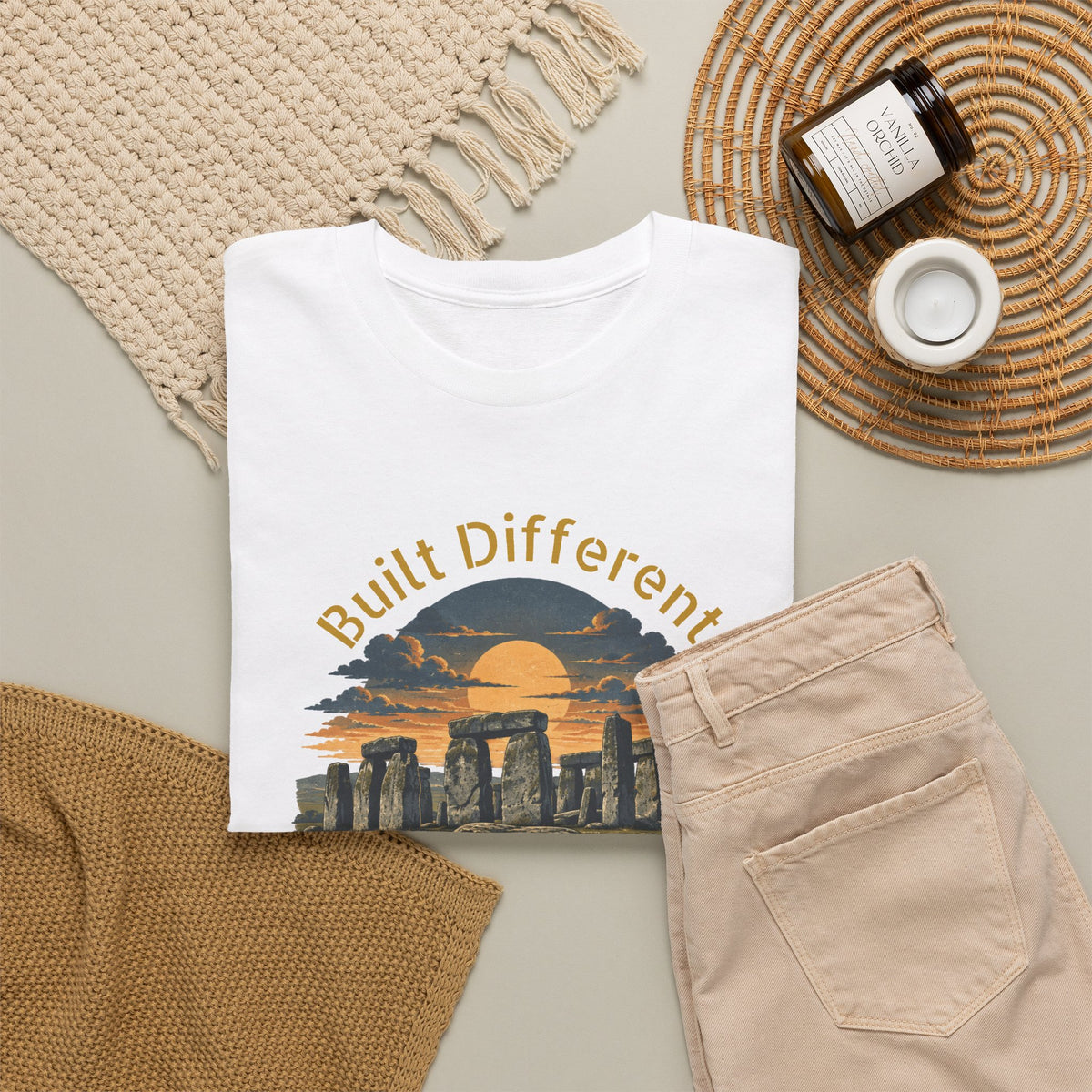 Built Different, Unisex Heavy Cotton Tee