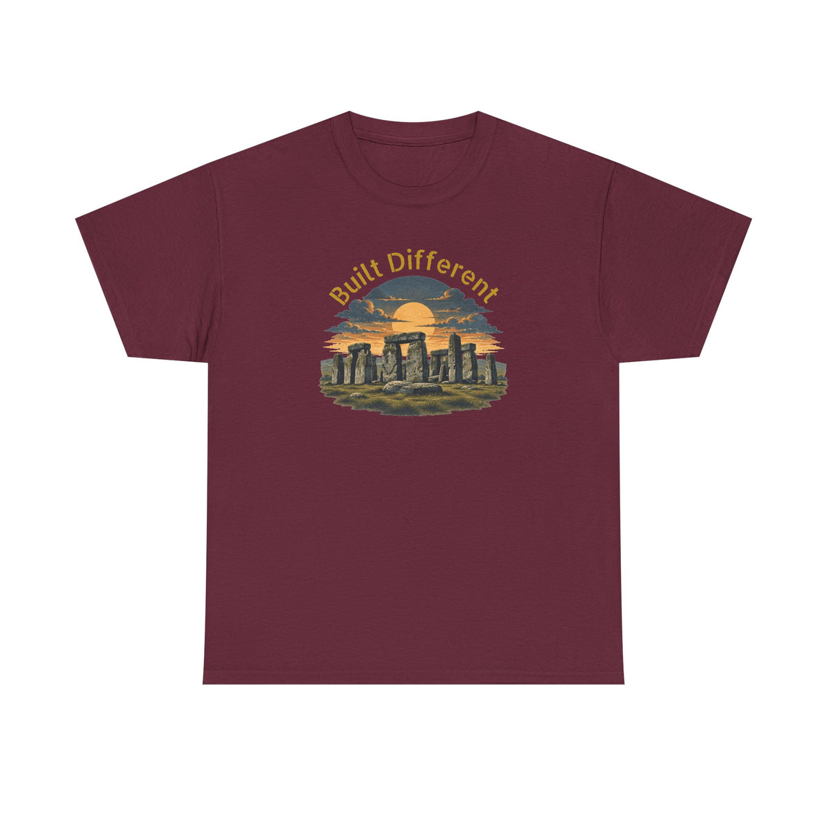 Built Different, Unisex Heavy Cotton Tee