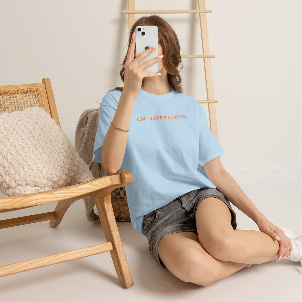 Limits Are Fictional, Motivation, Unisex Heavy Cotton Tee
