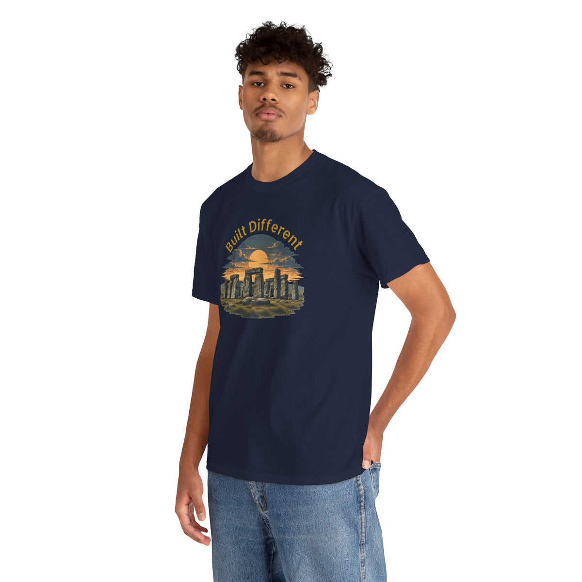 Built Different, Unisex Heavy Cotton Tee