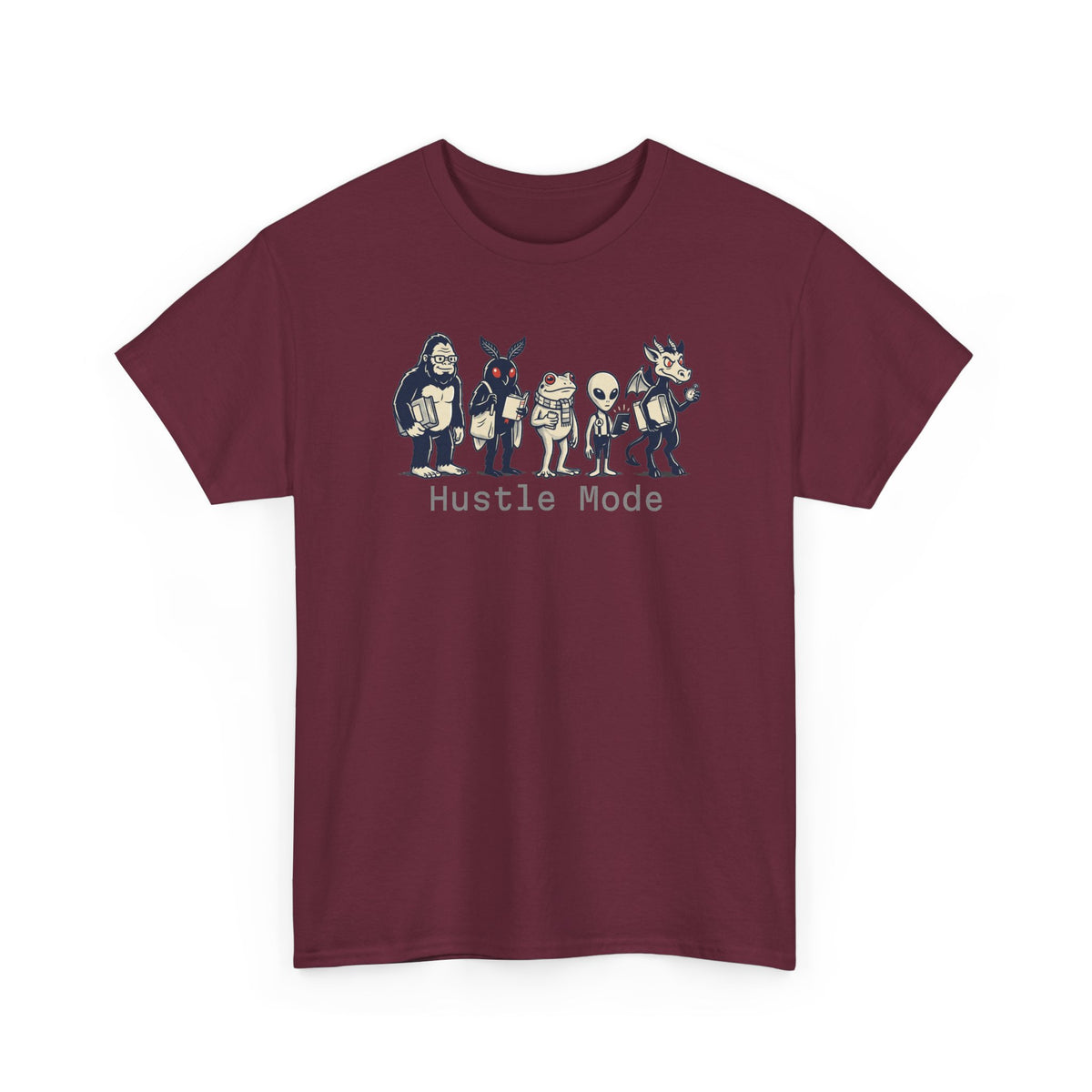 Hustle Mode Character Graphic T-Shirt