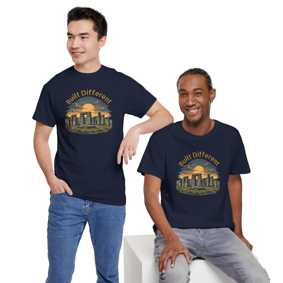 Built Different, Unisex Heavy Cotton Tee