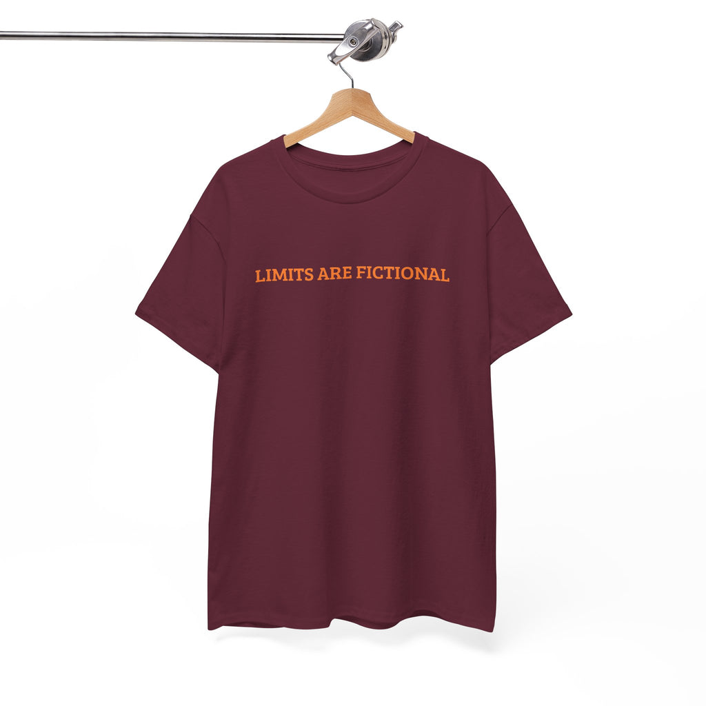 Limits Are Fictional, Motivation, Unisex Heavy Cotton Tee