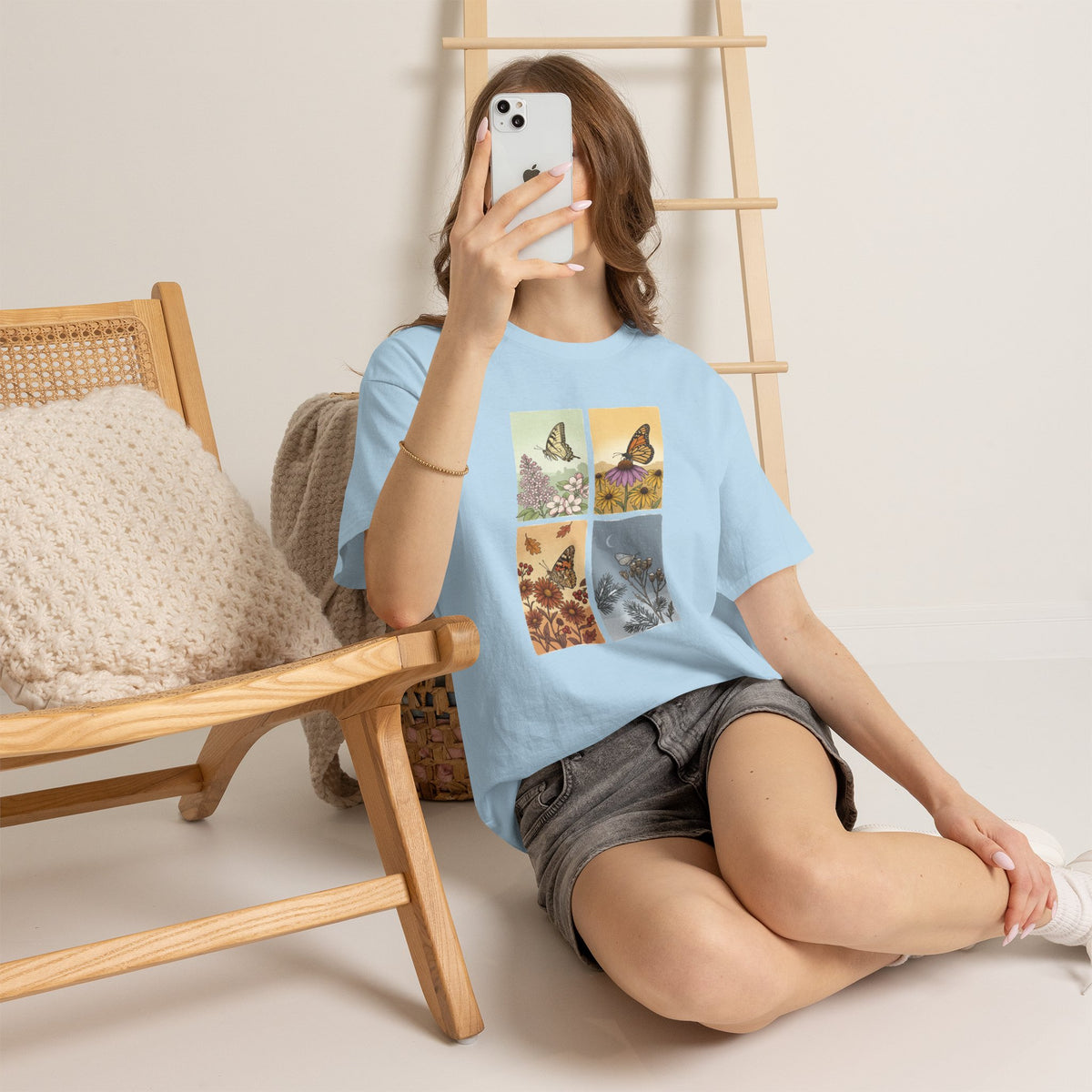 Botanical Butterfly Garden T-Shirt