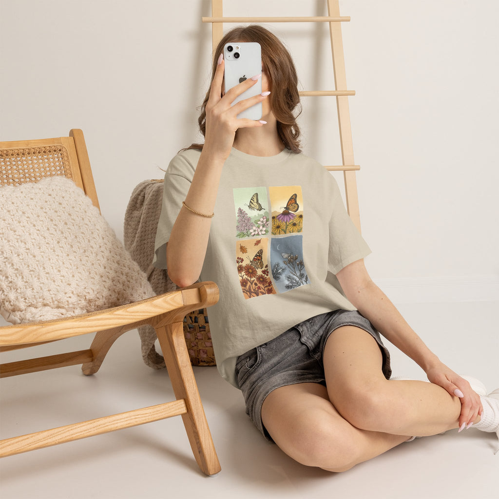 Botanical Butterfly Garden T-Shirt