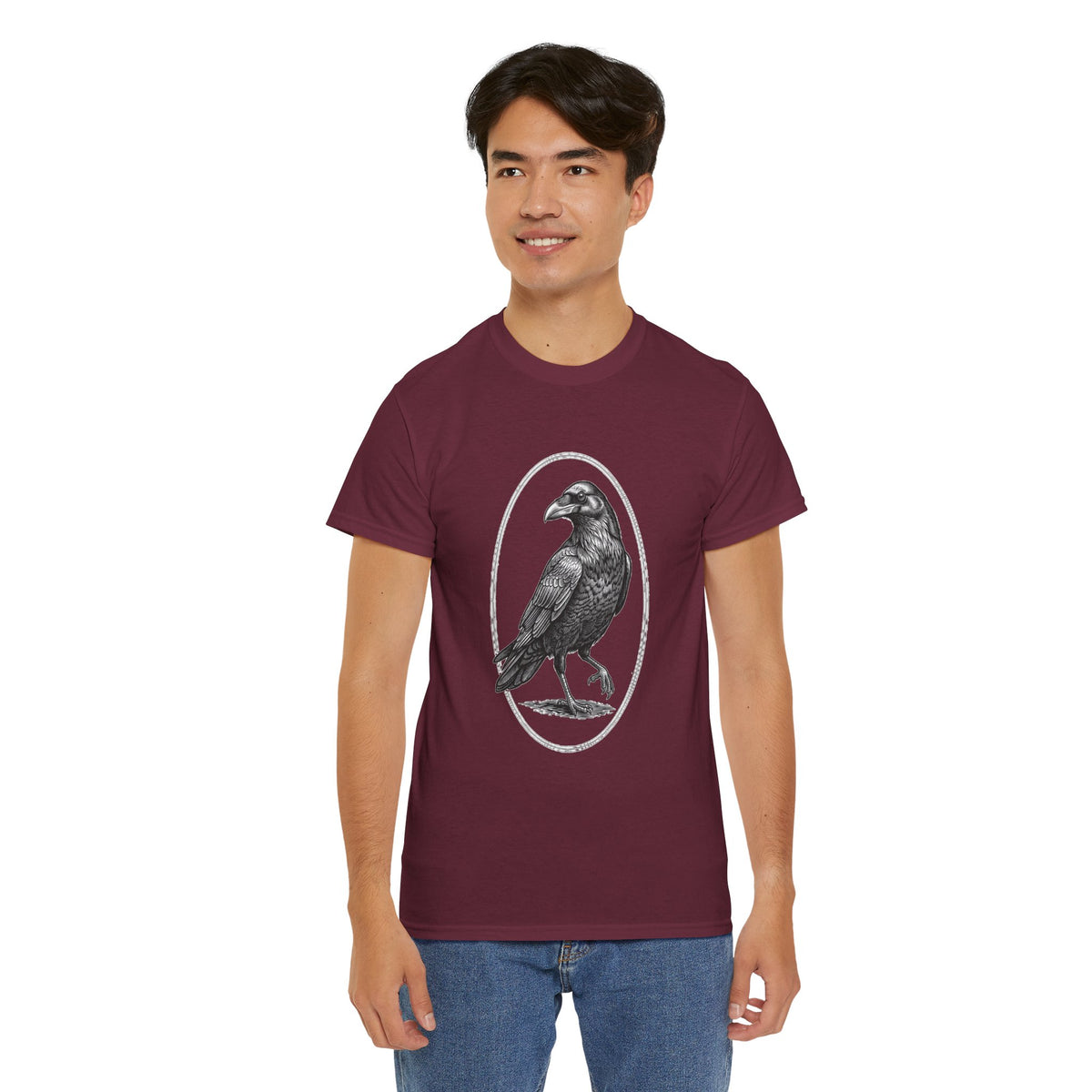 Raven Illustration T-Shirt