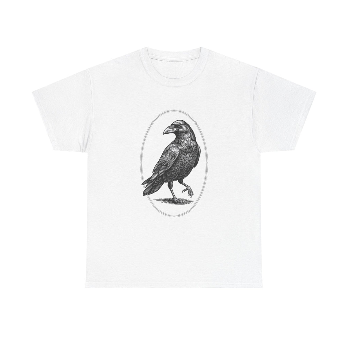 Raven Illustration T-Shirt