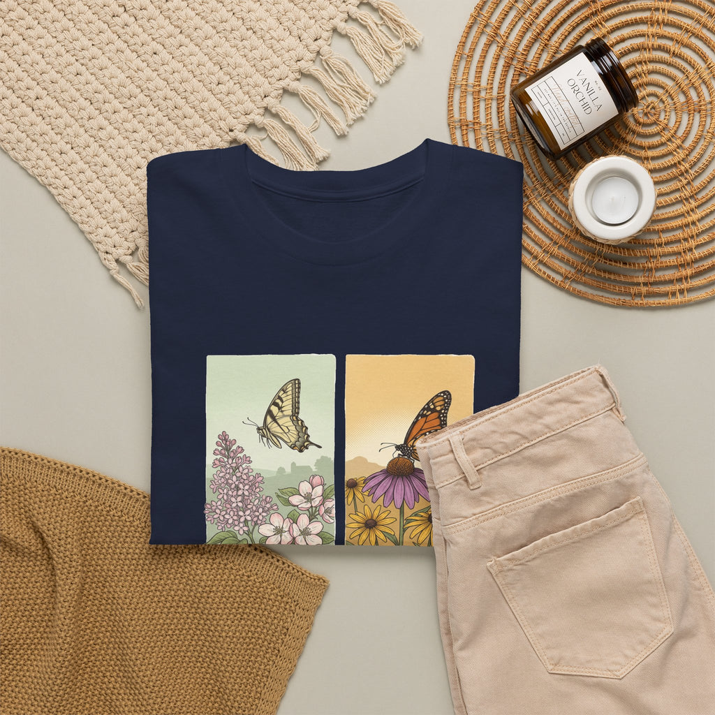 Botanical Butterfly Garden T-Shirt