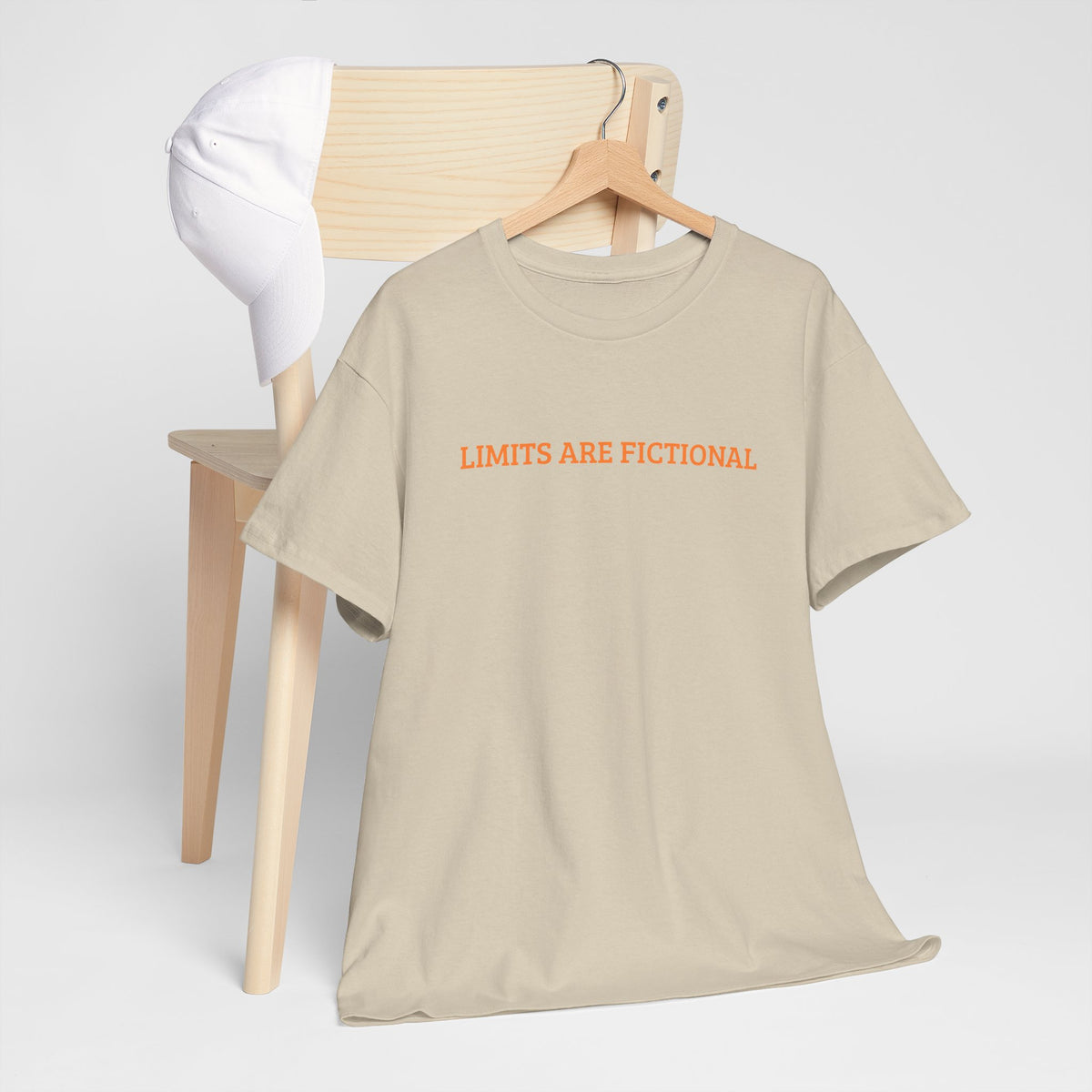 Limits Are Fictional, Motivation, Unisex Heavy Cotton Tee