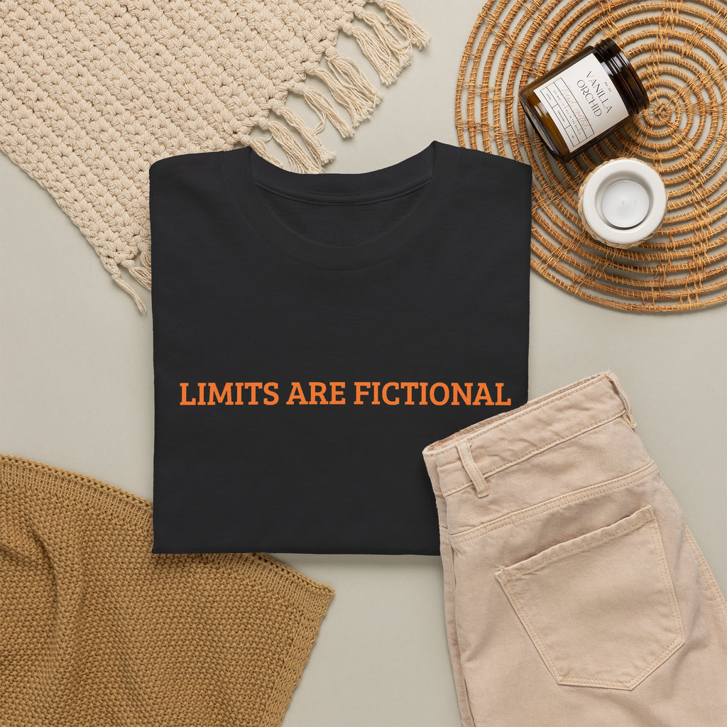 Limits Are Fictional, Motivation, Unisex Heavy Cotton Tee