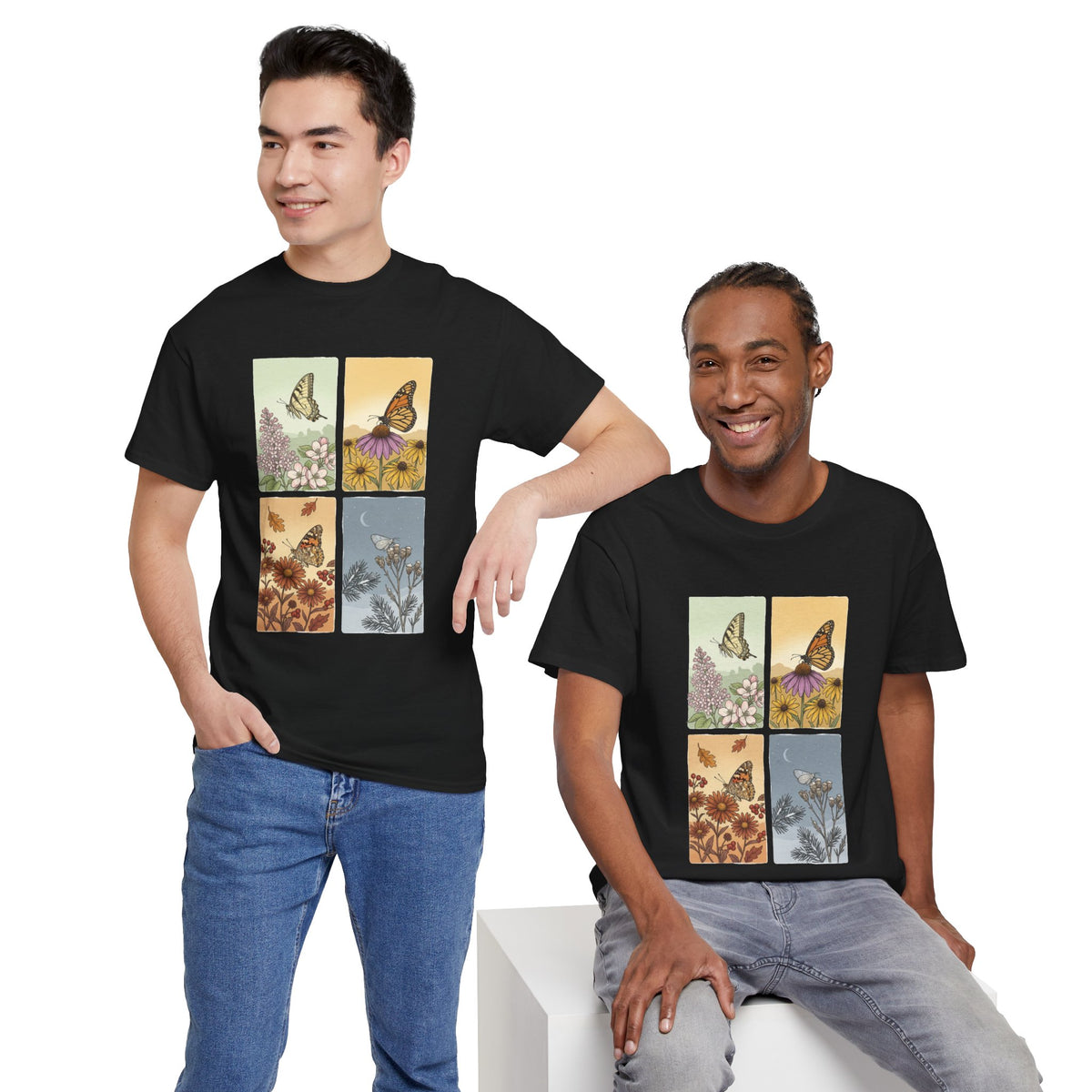 Botanical Butterfly Garden T-Shirt