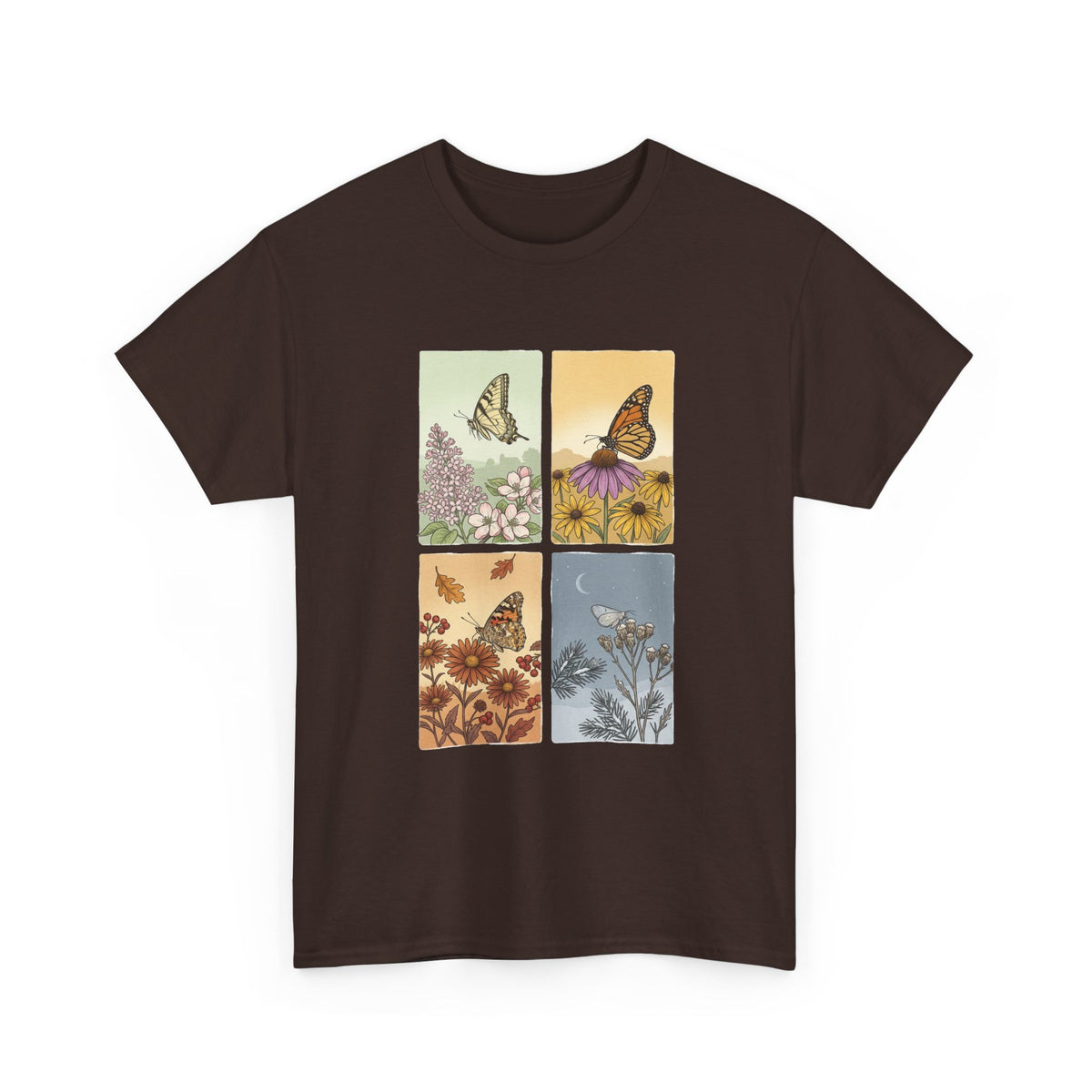 Botanical Butterfly Garden T-Shirt