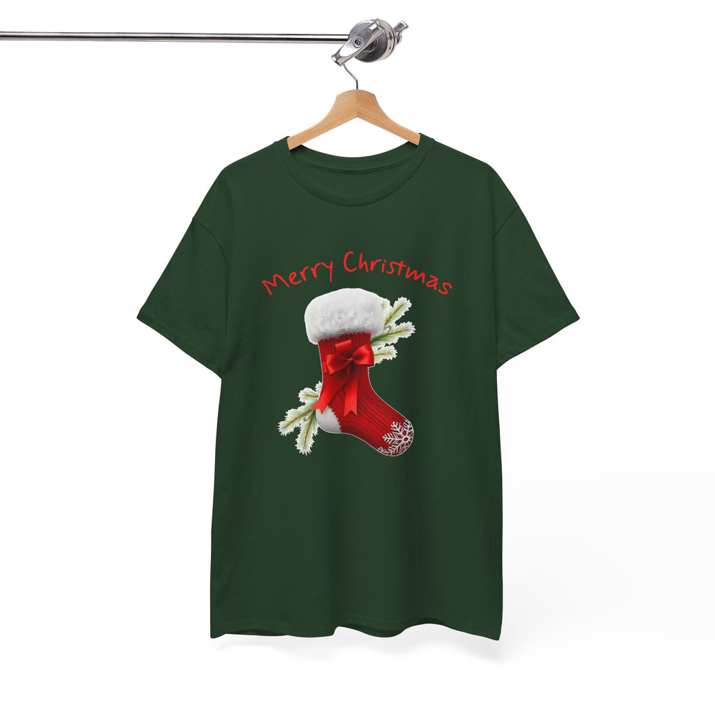Holiday Stalking, Merry Christmas, Unisex Heavy Cotton Tee