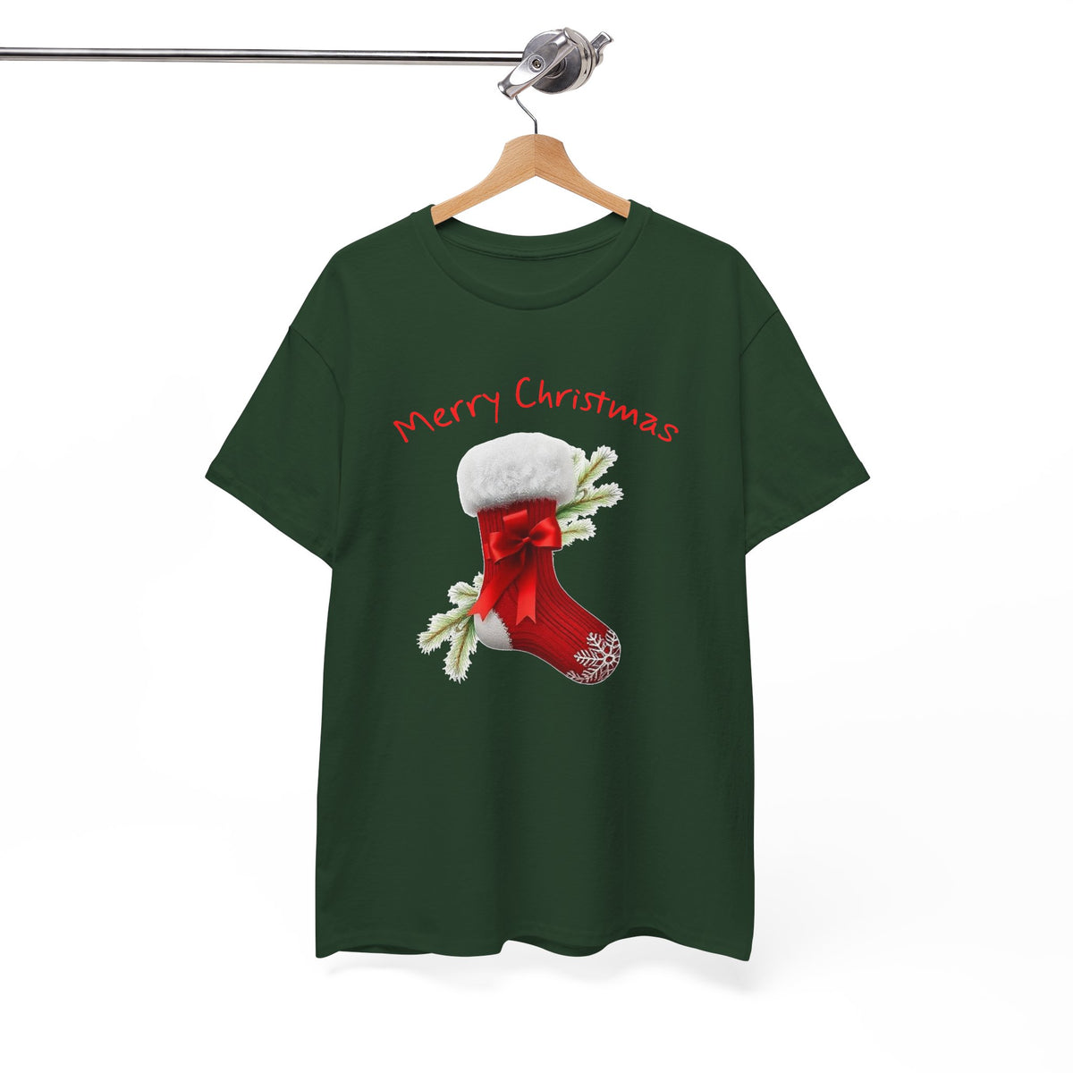 Holiday Stalking, Merry Christmas, Unisex Heavy Cotton Tee