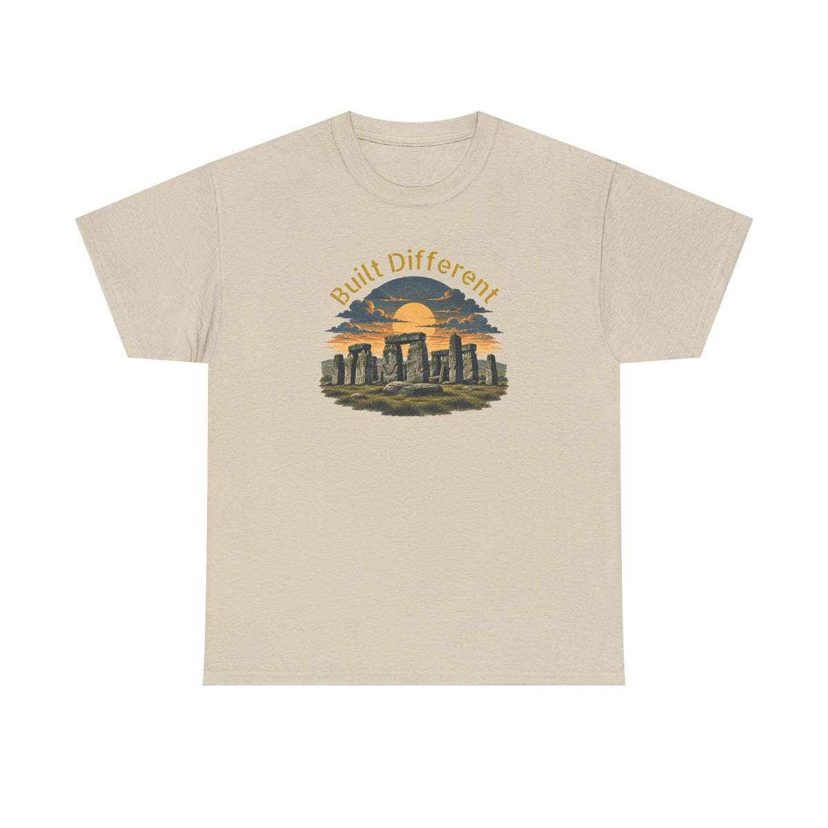 Built Different, Unisex Heavy Cotton Tee