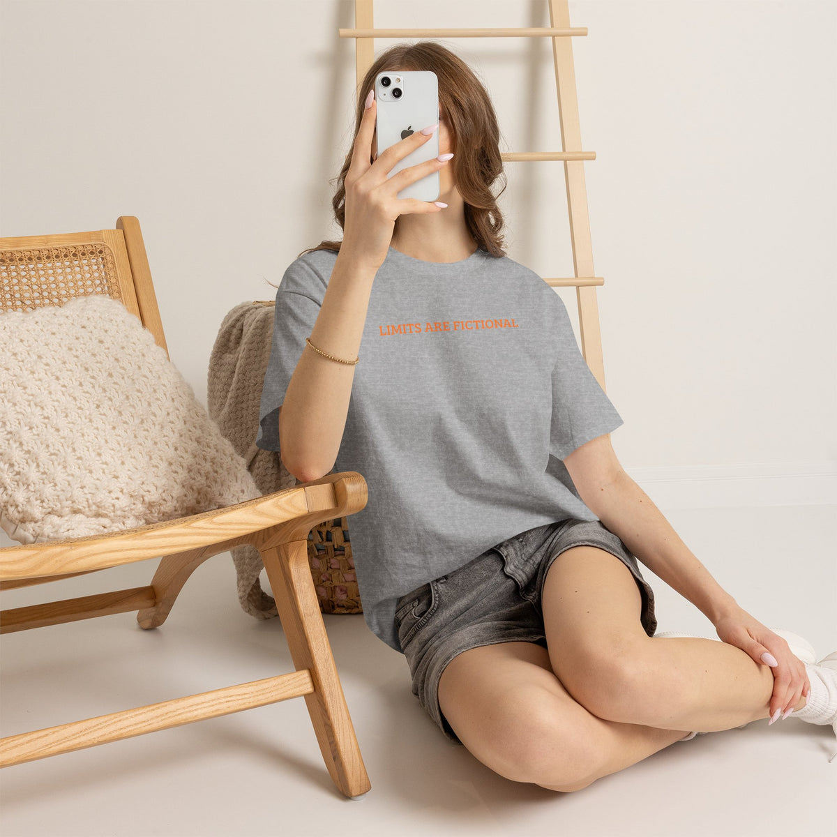 Limits Are Fictional, Motivation, Unisex Heavy Cotton Tee