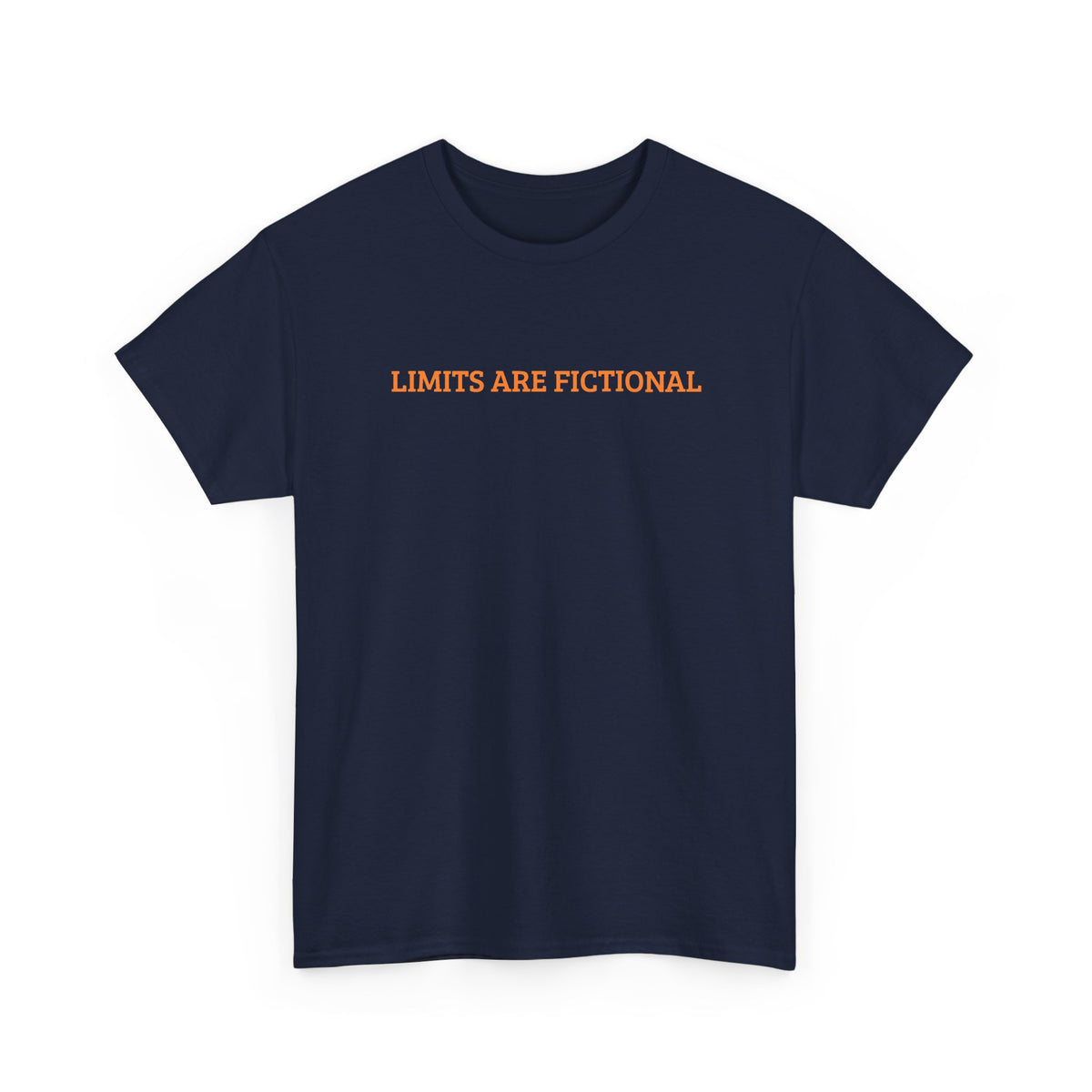 Limits Are Fictional, Motivation, Unisex Heavy Cotton Tee