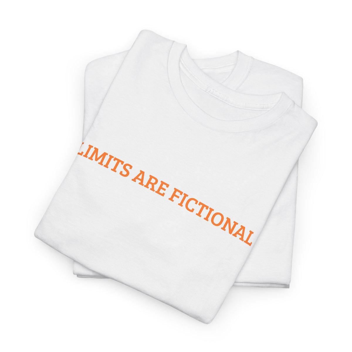Limits Are Fictional, Motivation, Unisex Heavy Cotton Tee