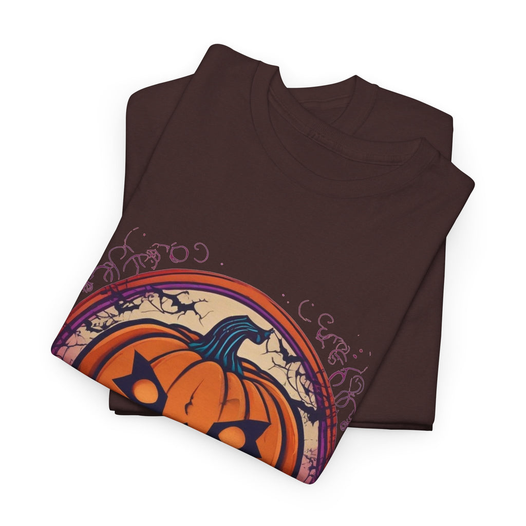 Halloween Jack-O-Lantern Heavy Cotton Tee