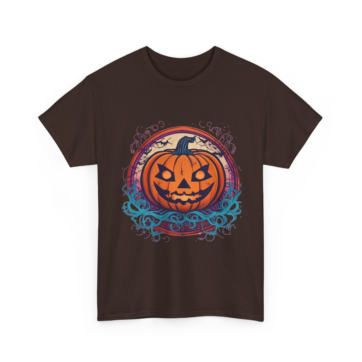 Halloween Jack-O-Lantern Heavy Cotton Tee