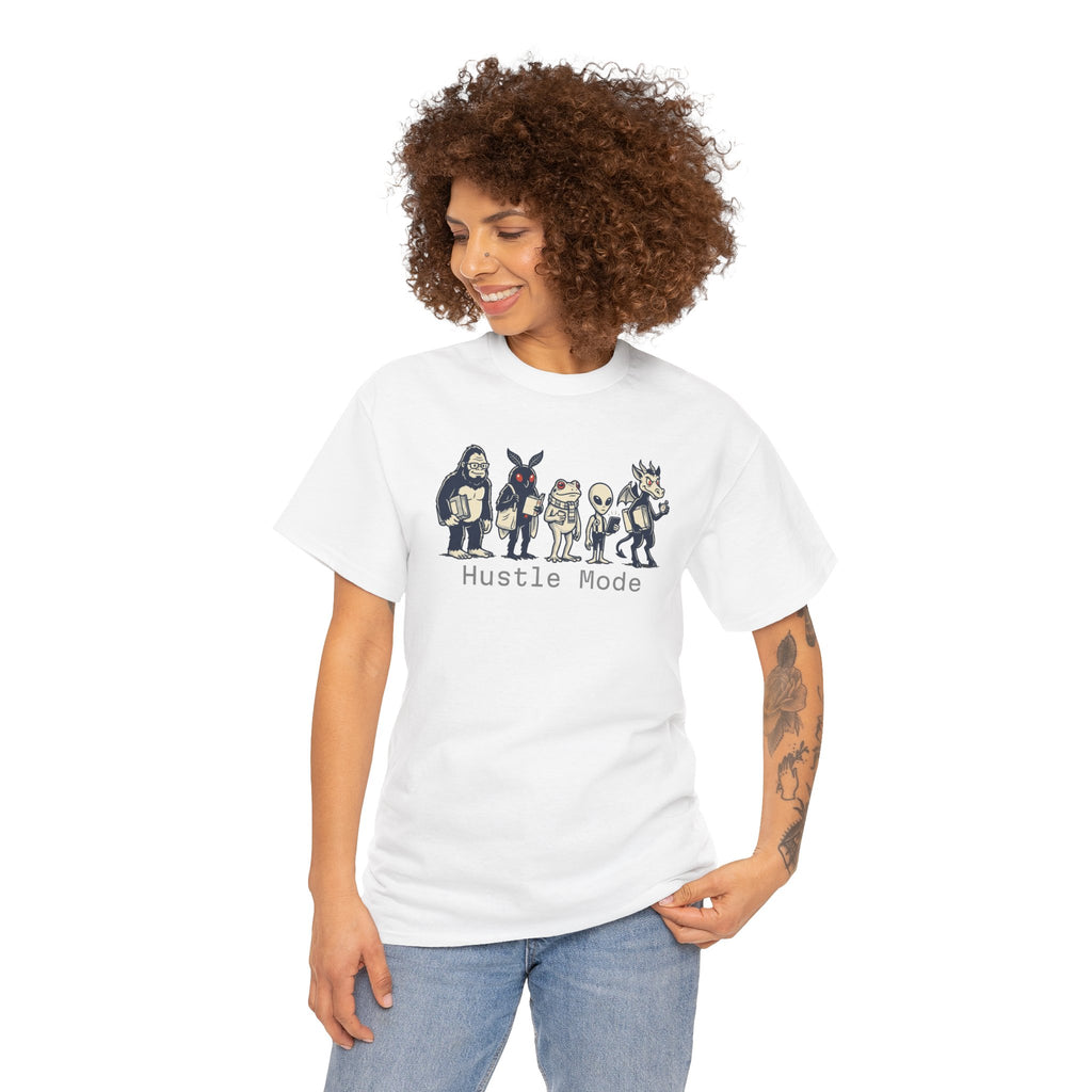 Hustle Mode Character Graphic T-Shirt