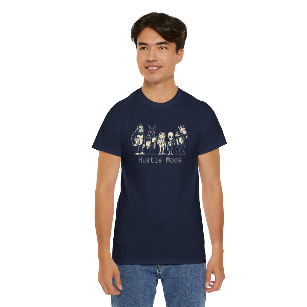 Hustle Mode Character Graphic T-Shirt