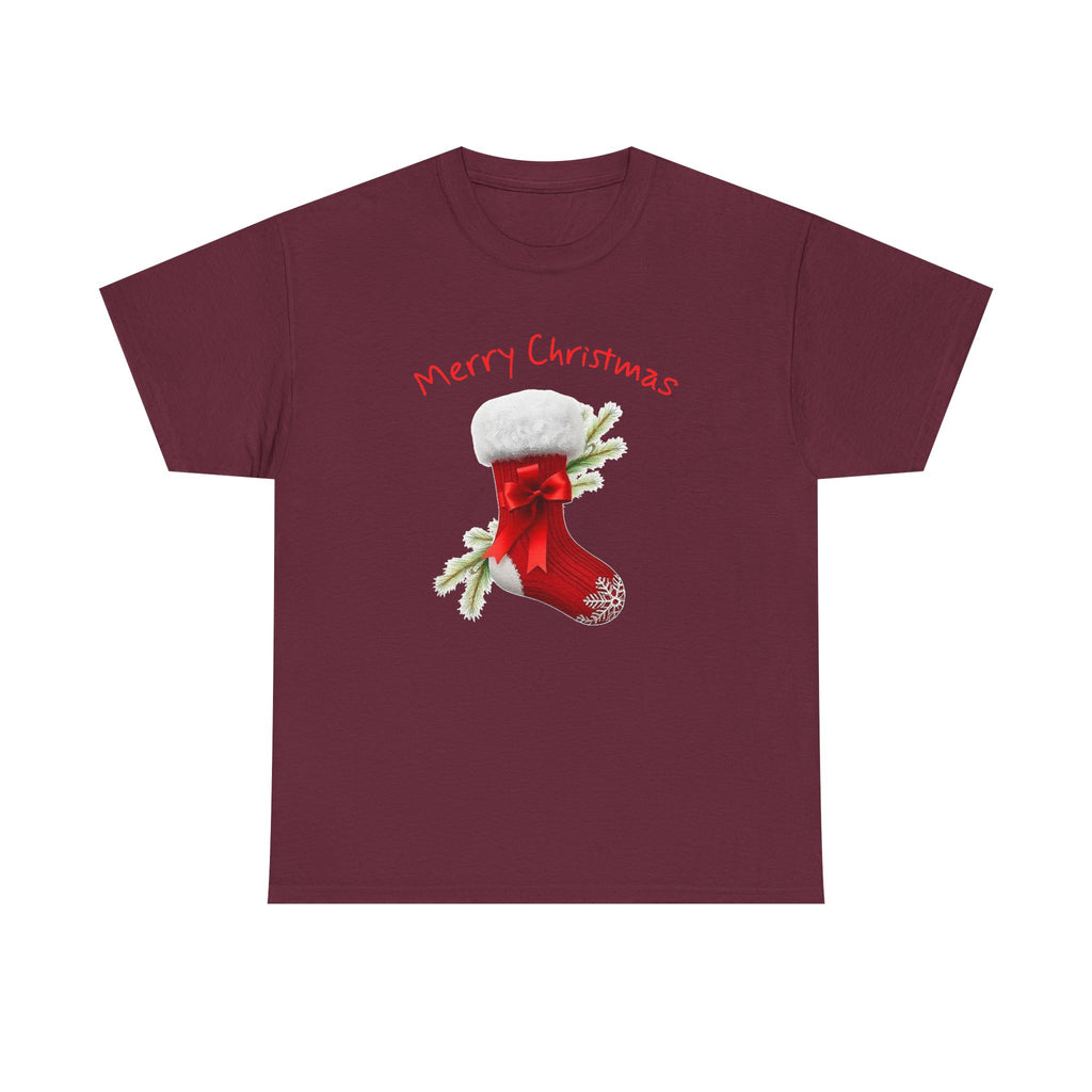 Holiday Stalking, Merry Christmas, Unisex Heavy Cotton Tee