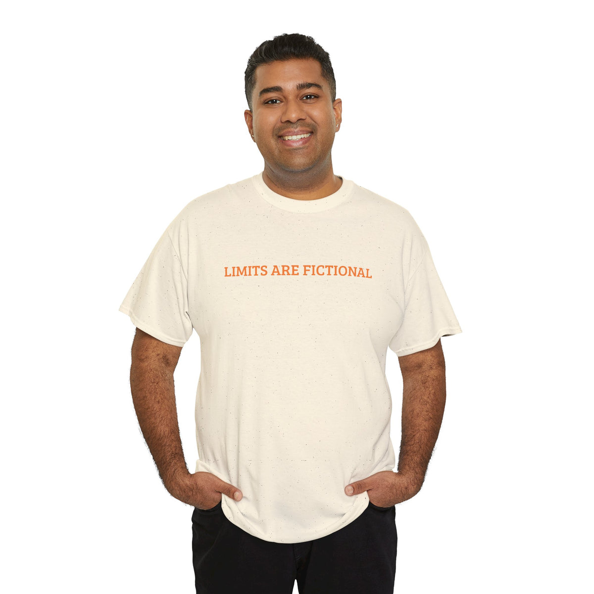 Limits Are Fictional, Motivation, Unisex Heavy Cotton Tee