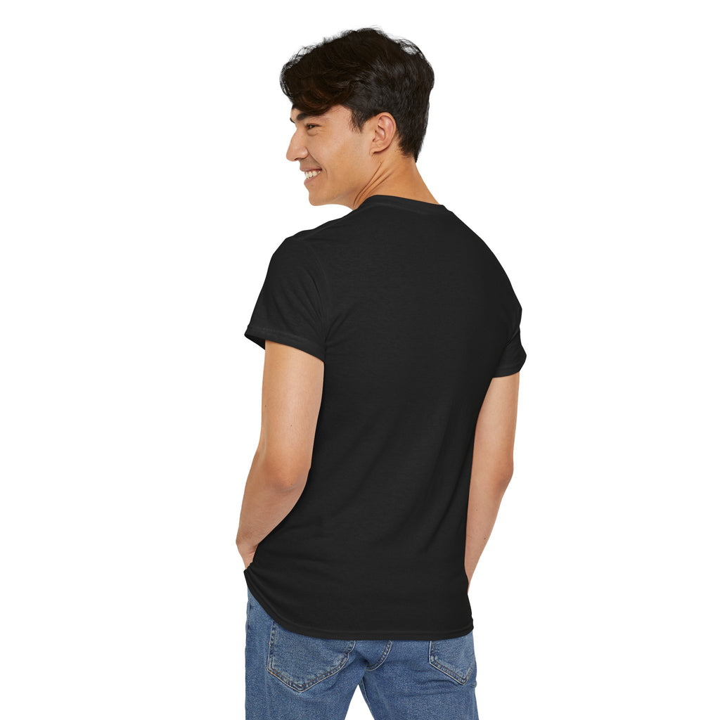Happy Holidays Wreath, Unisex Heavy Cotton Tee
