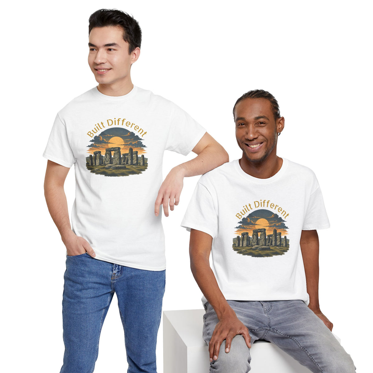Built Different, Unisex Heavy Cotton Tee