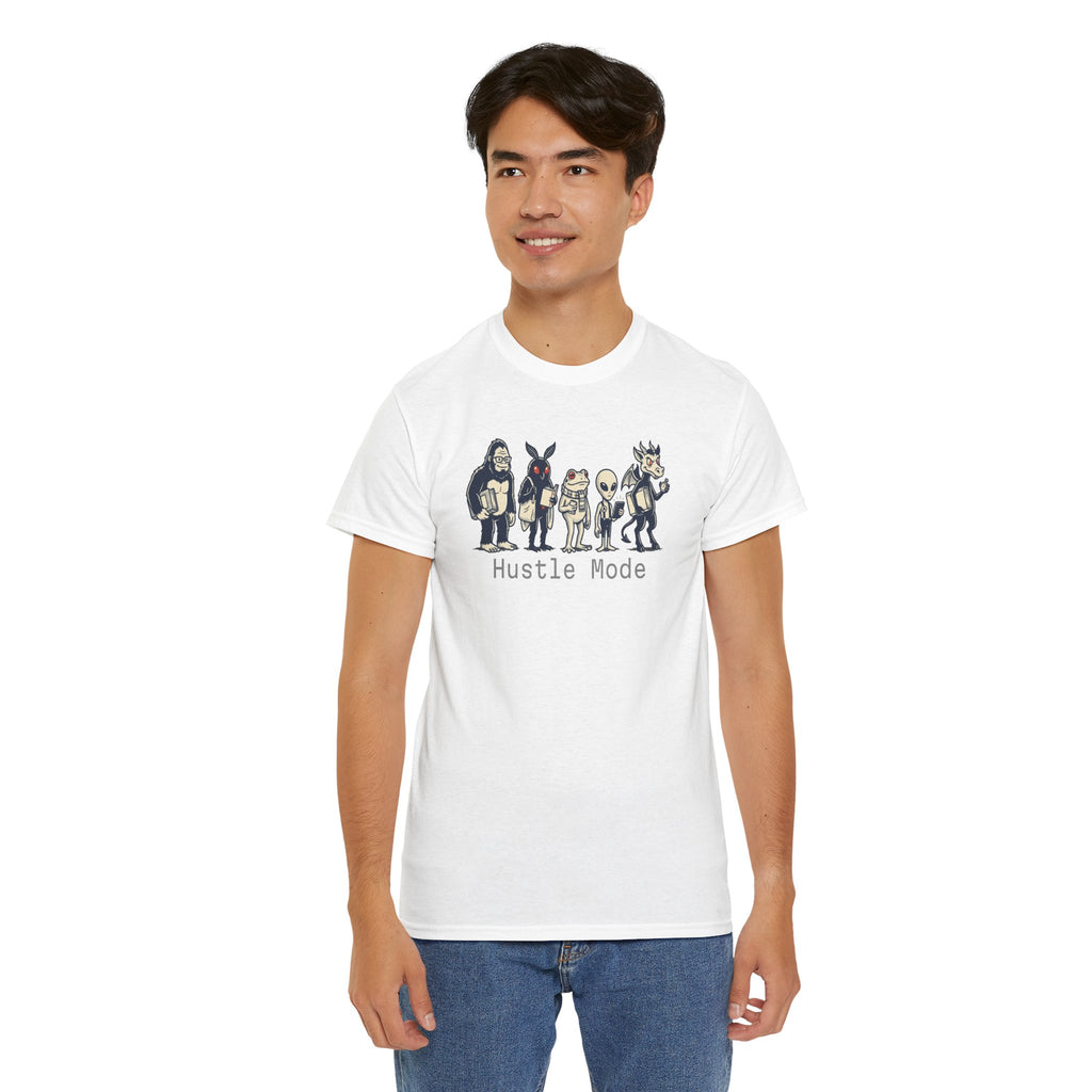 Hustle Mode Character Graphic T-Shirt