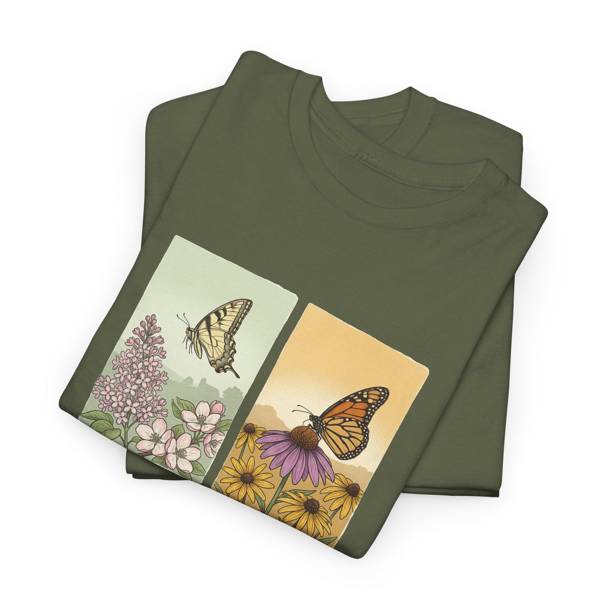 Botanical Butterfly Garden T-Shirt