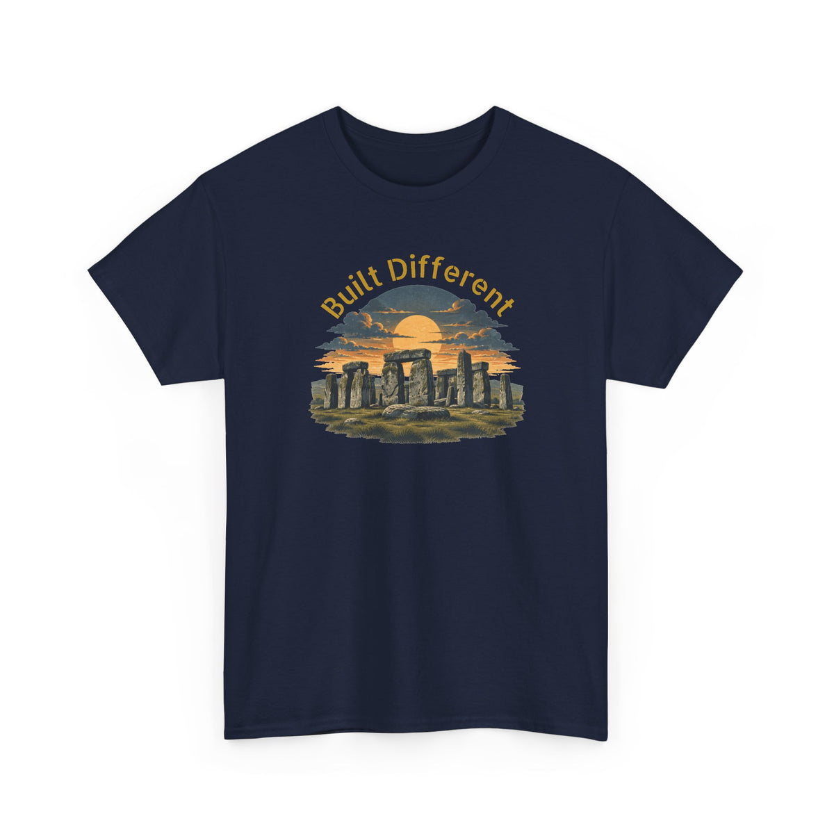 Built Different, Unisex Heavy Cotton Tee