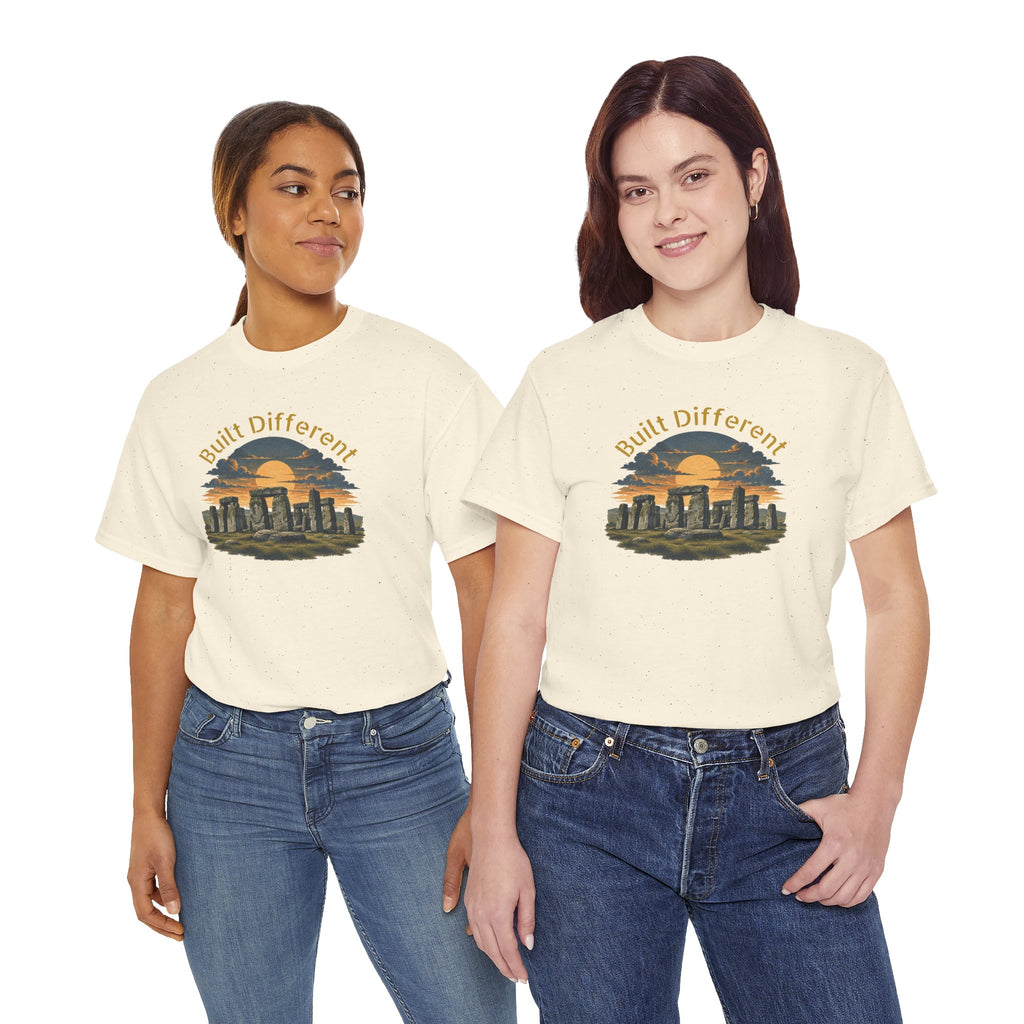 Built Different, Unisex Heavy Cotton Tee