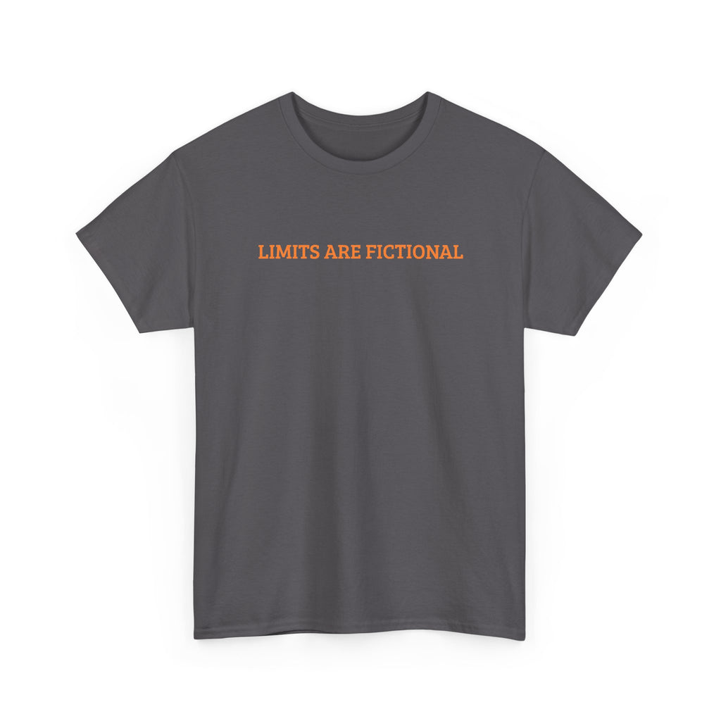 Limits Are Fictional, Motivation, Unisex Heavy Cotton Tee