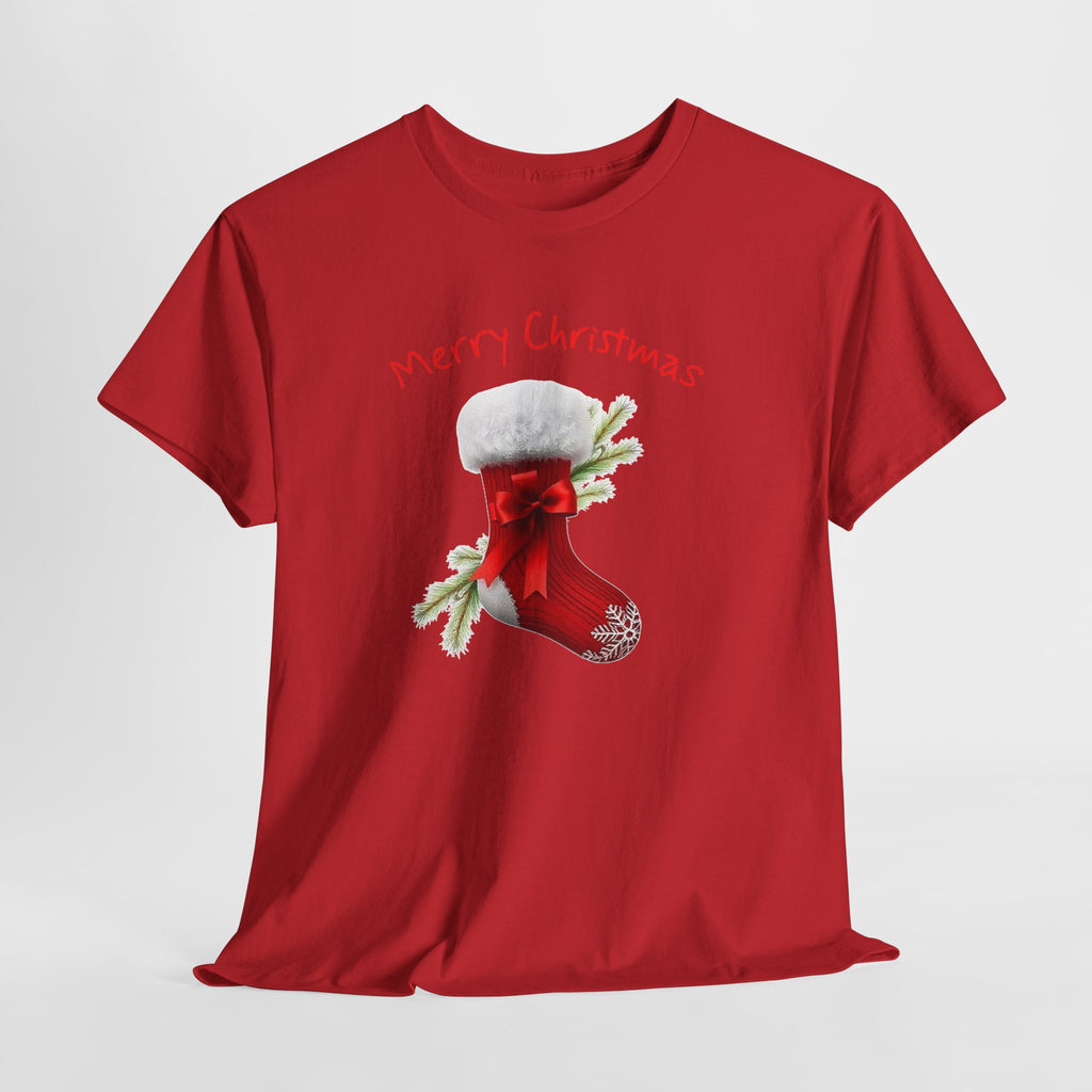 Holiday Stalking, Merry Christmas, Unisex Heavy Cotton Tee