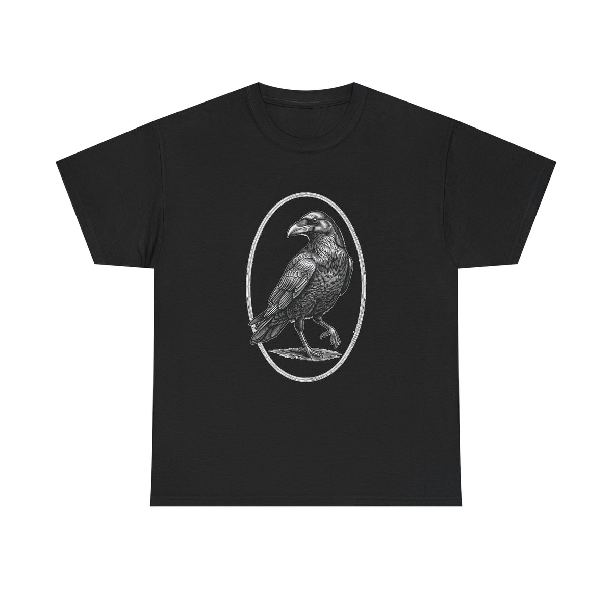 Raven Illustration T-Shirt