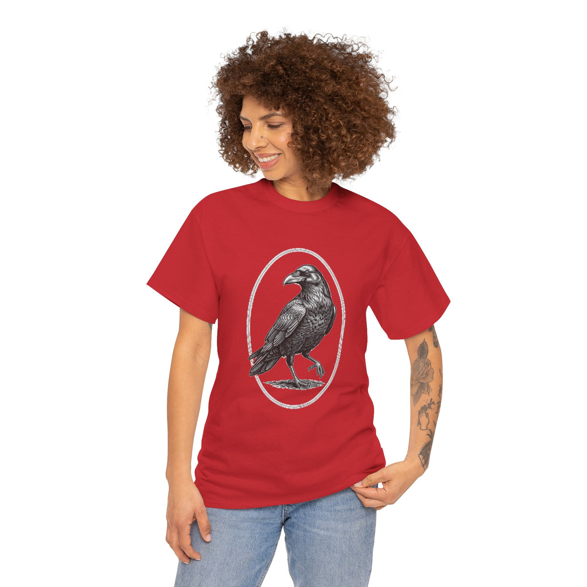 Raven Illustration T-Shirt