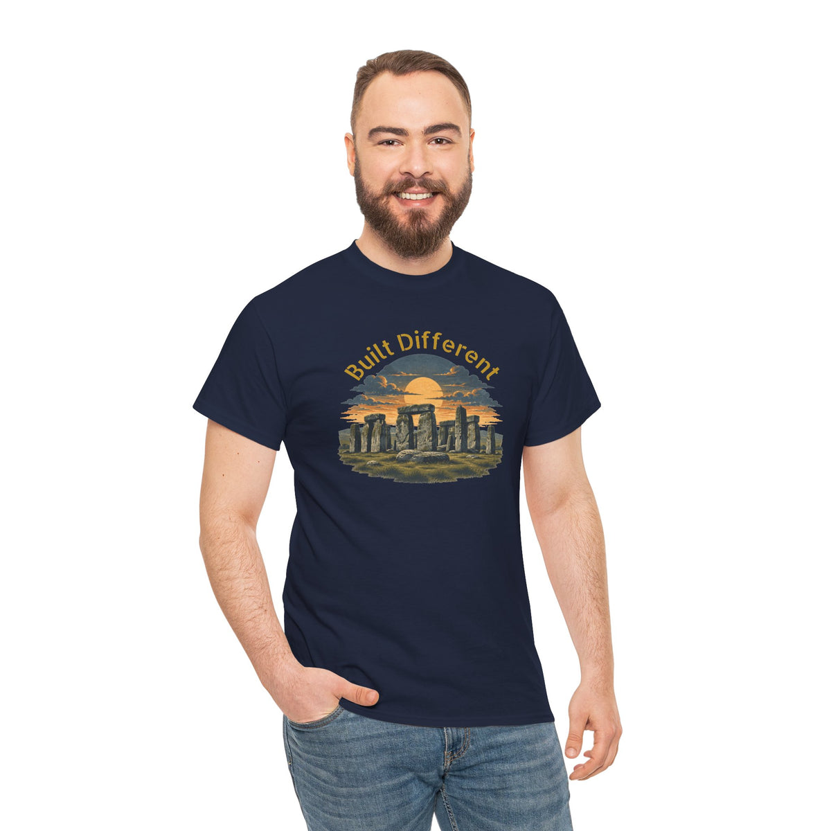 Built Different, Unisex Heavy Cotton Tee