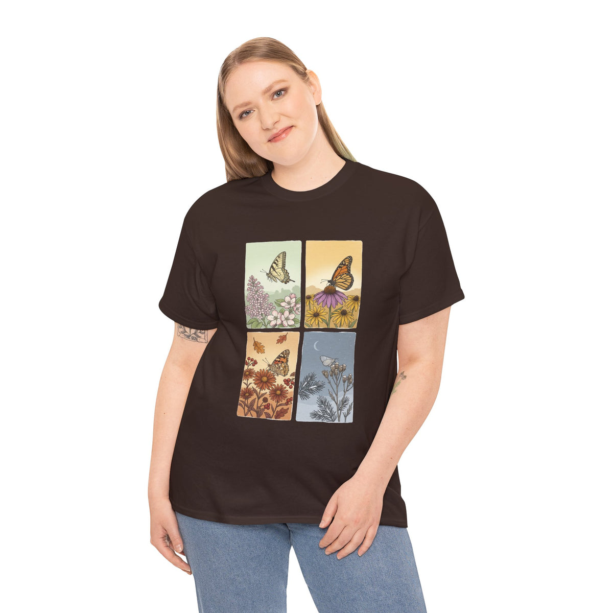 Botanical Butterfly Garden T-Shirt