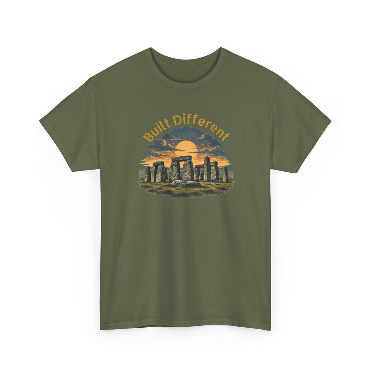 Built Different, Unisex Heavy Cotton Tee