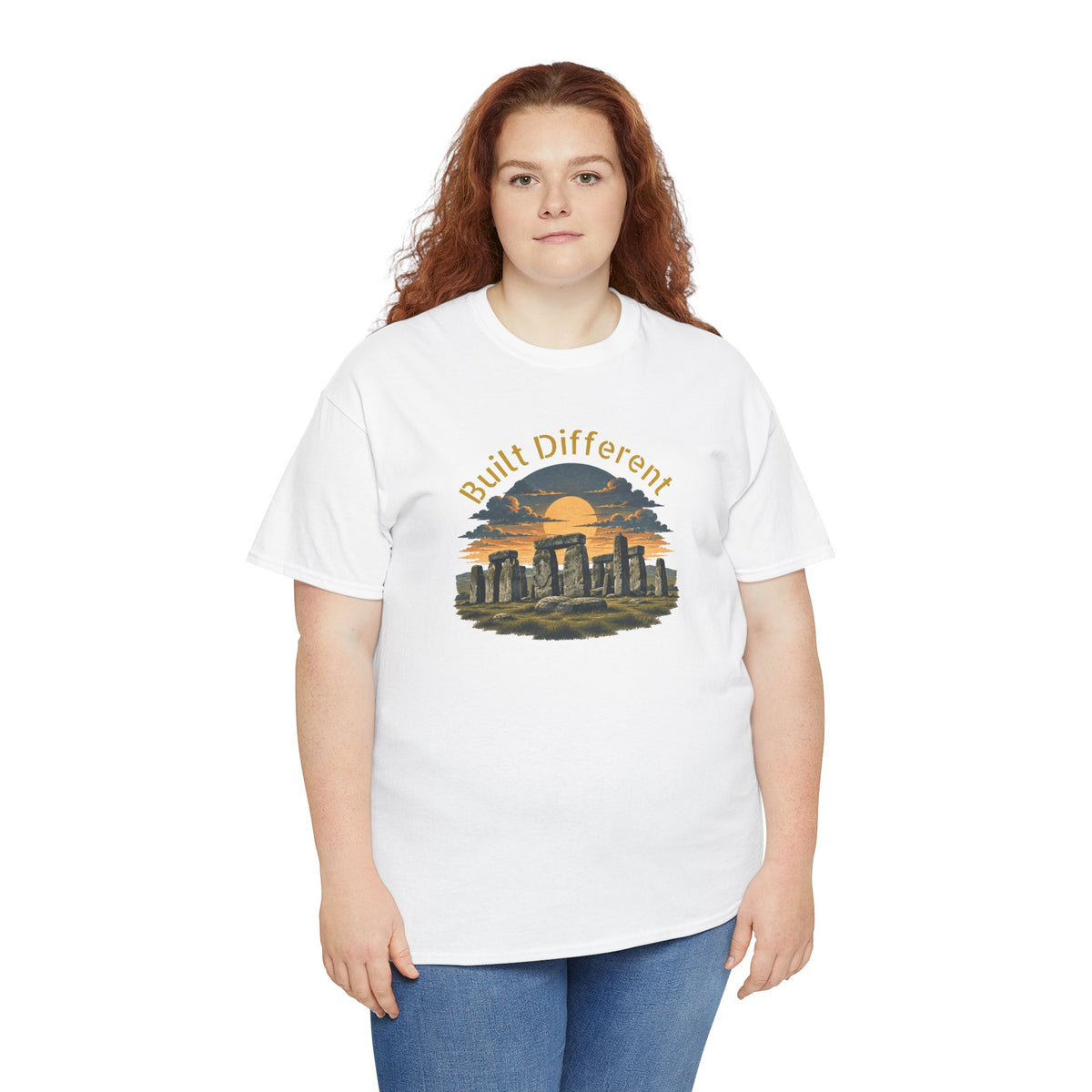 Built Different, Unisex Heavy Cotton Tee