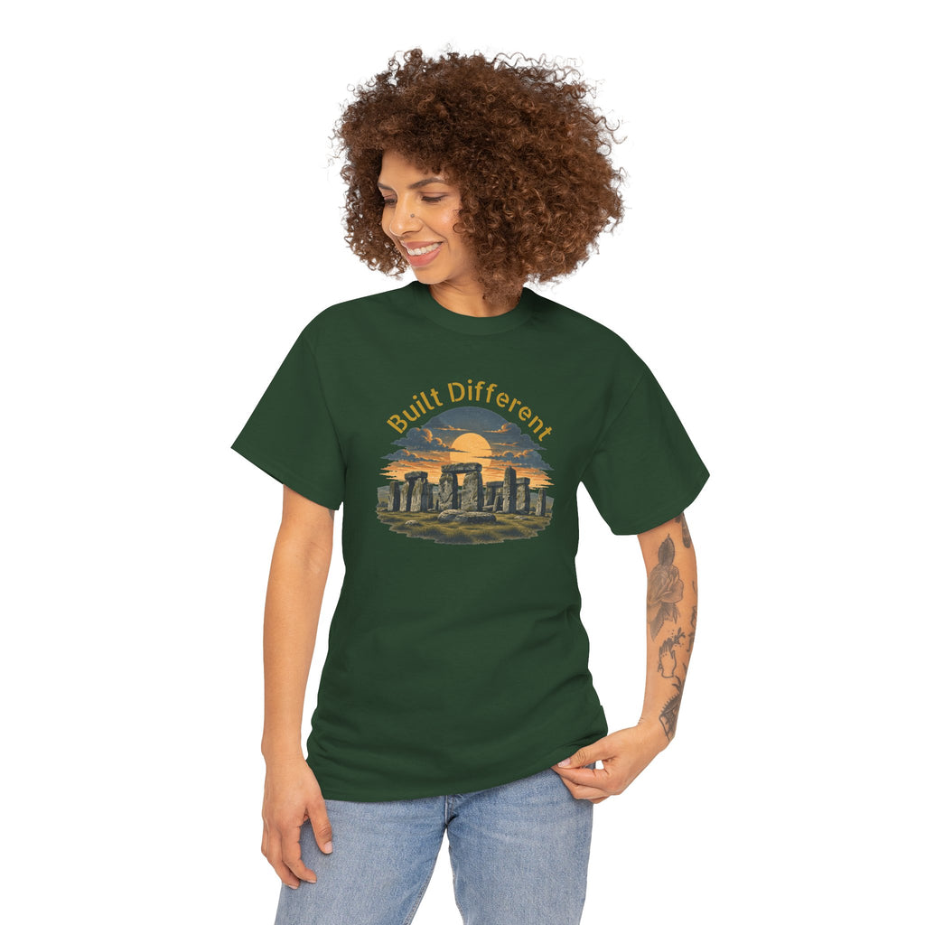 Built Different, Unisex Heavy Cotton Tee