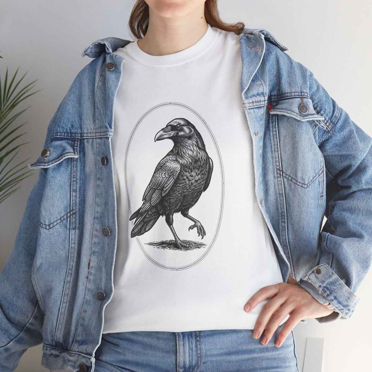 Raven Illustration T-Shirt