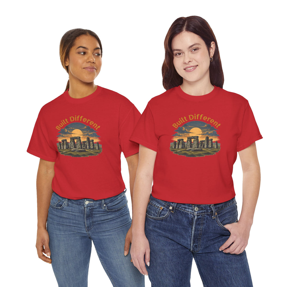 Built Different, Unisex Heavy Cotton Tee