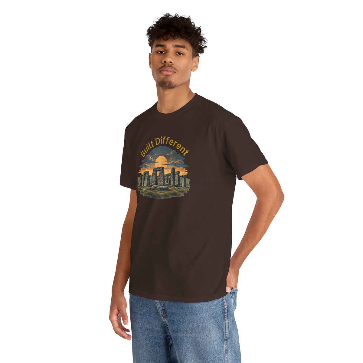 Built Different, Unisex Heavy Cotton Tee