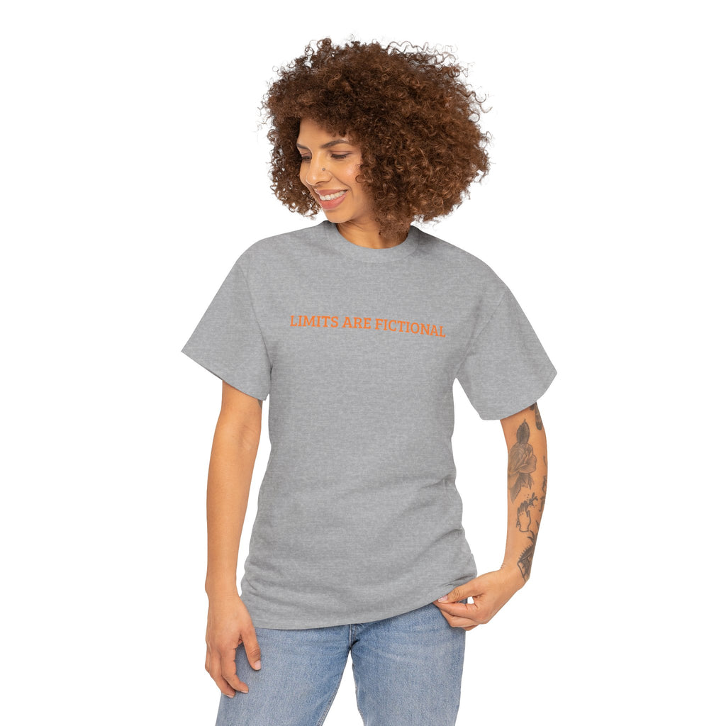 Limits Are Fictional, Motivation, Unisex Heavy Cotton Tee