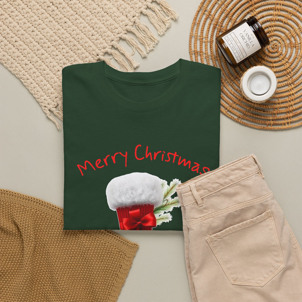 Holiday Stalking, Merry Christmas, Unisex Heavy Cotton Tee