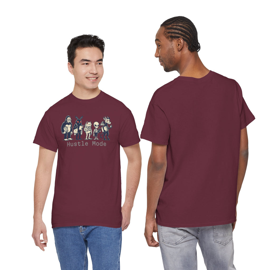 Hustle Mode Character Graphic T-Shirt